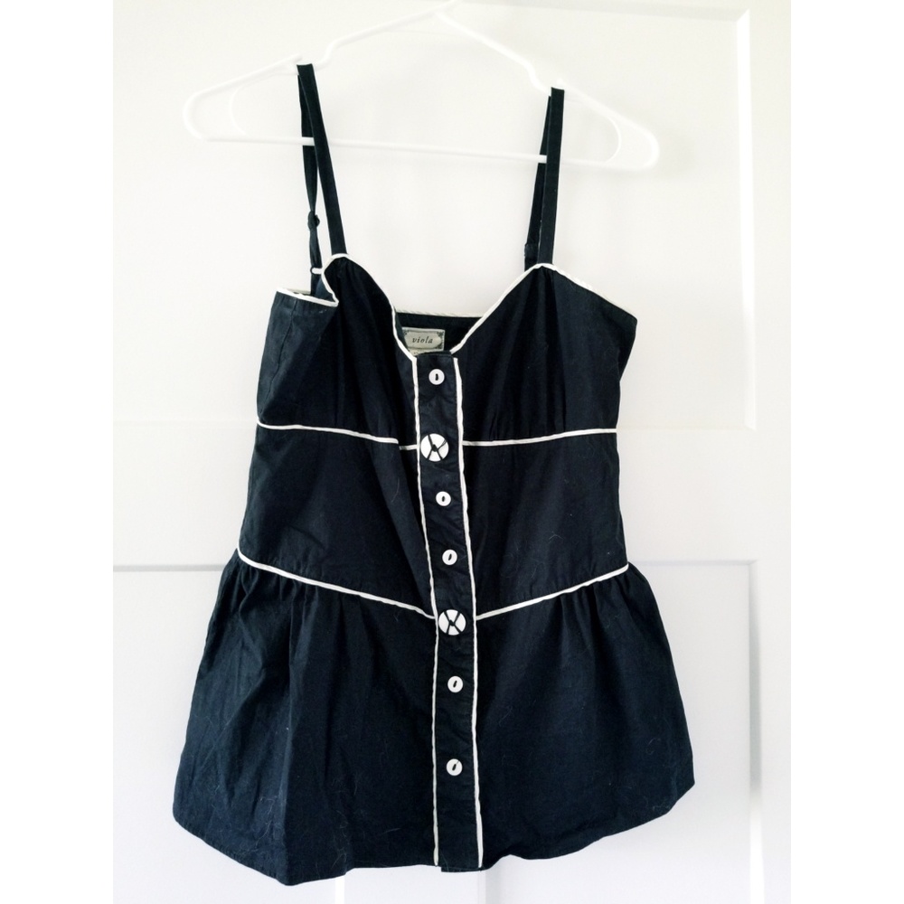 Viola button up cami